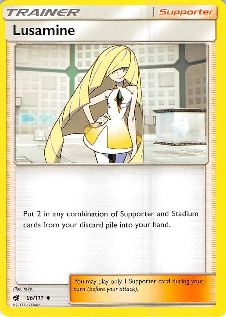 Image for Lusamine (96/111) (SM04) - Pokemon