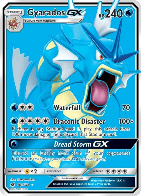 Image for Gyarados GX (Full Art) (101/111) (SM04) - Pokemon