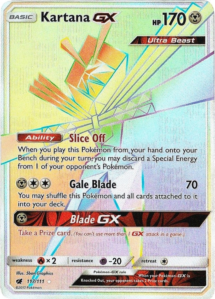 Image for Kartana GX (Secret) (117/111) (SM04) - Pokemon