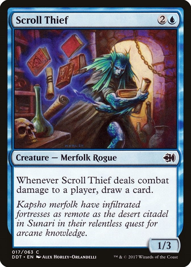 Image for Scroll Thief (17) - Magic: The Gathering