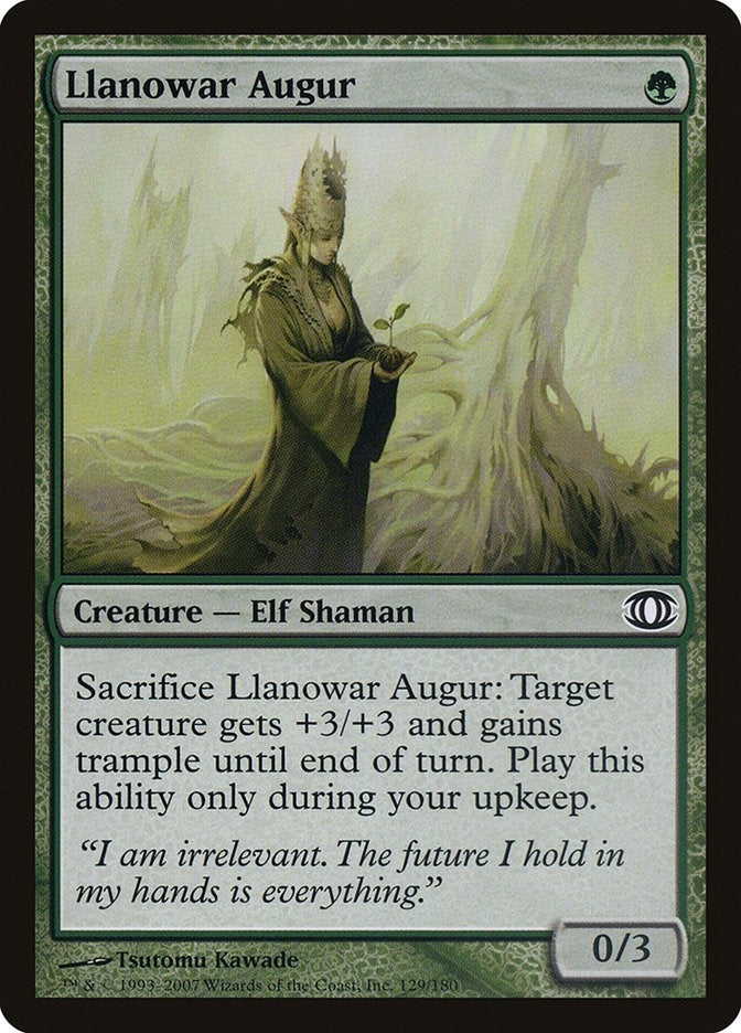 Image for Llanowar Augur (129) - Magic: The Gathering