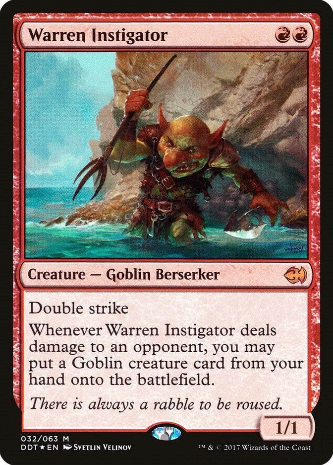 Image for Warren Instigator (32) - Magic: The Gathering