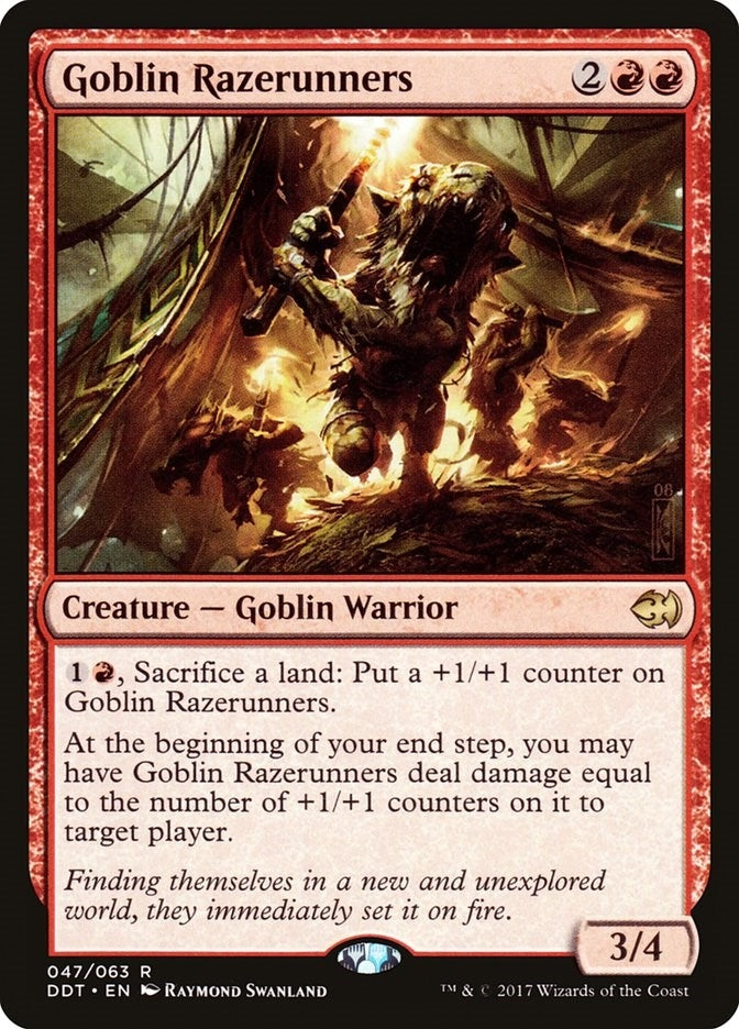 Image for Goblin Razerunners (47) - Magic: The Gathering