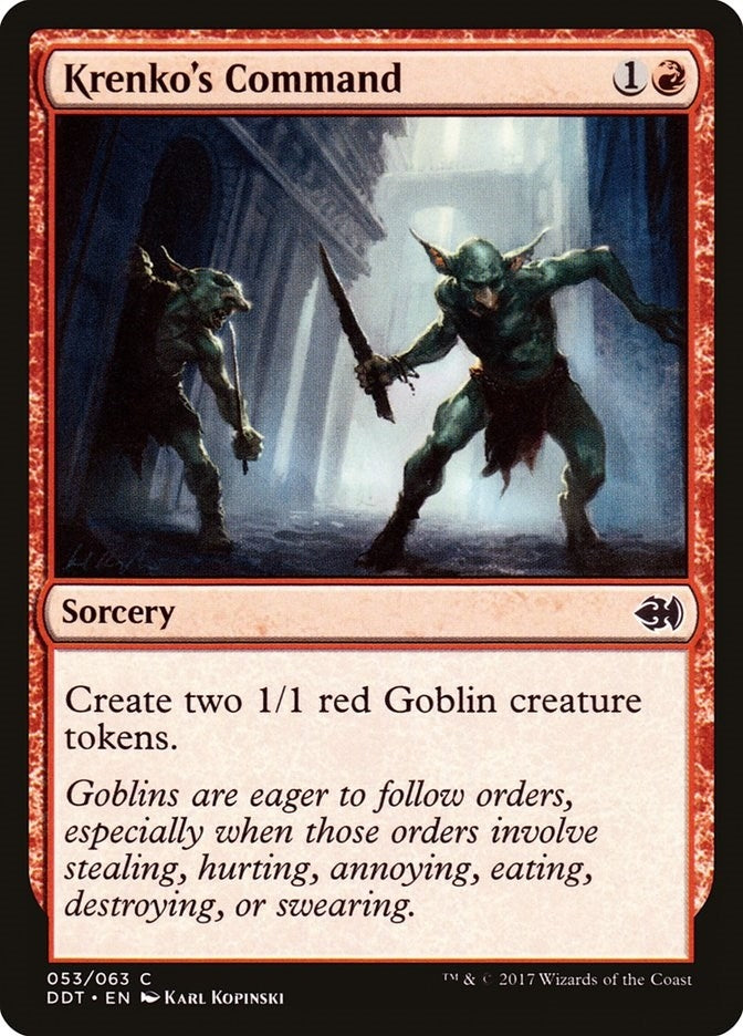 Image for Krenko's Command (53) - Magic: The Gathering