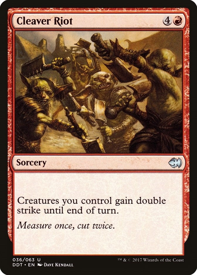 Image for Cleaver Riot (36) - Magic: The Gathering