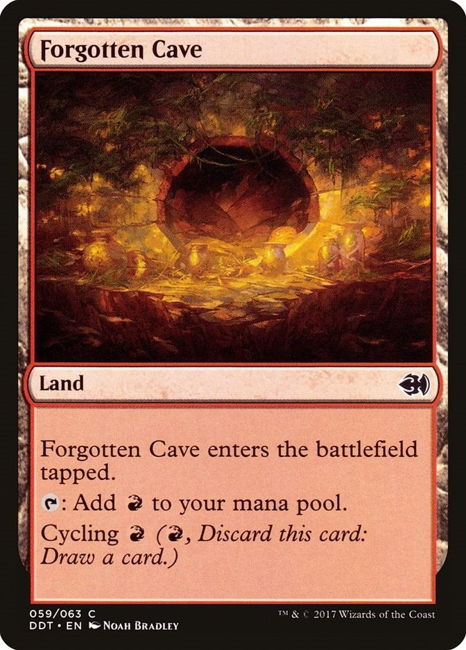 Image for Forgotten Cave (59) - Magic: The Gathering