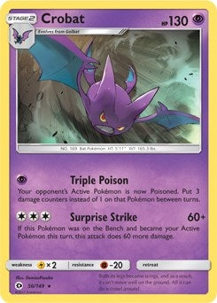 Image for Crobat - 56/149 (Prerelease Kit Exclusive) (056/149) (PR) - Pokemon