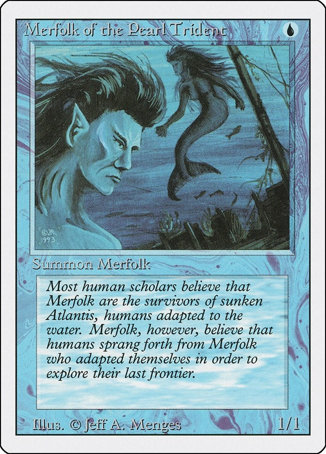 Image for Merfolk of the Pearl Trident - Magic: The Gathering