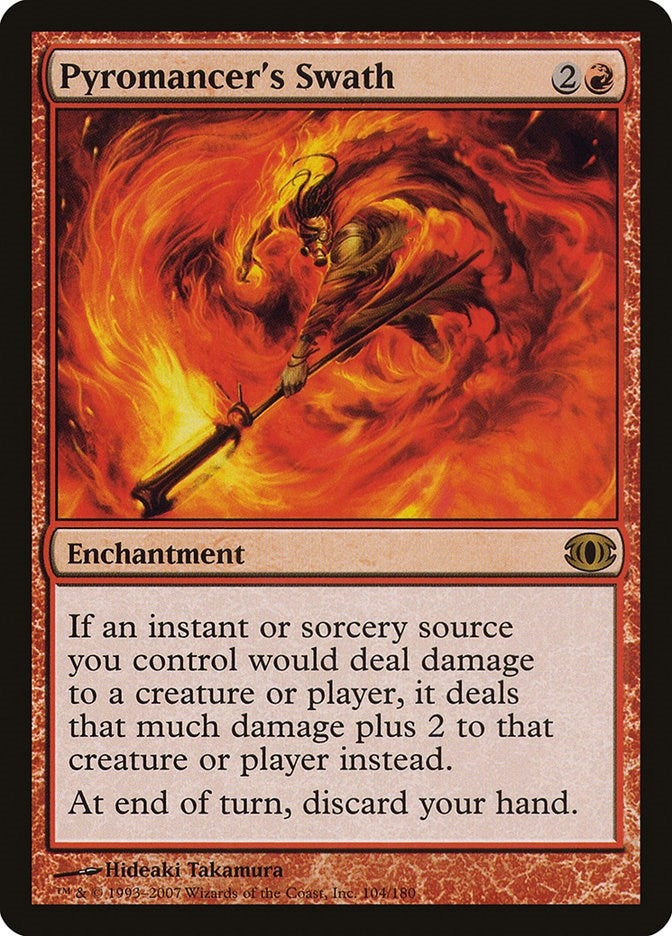 Image for Pyromancer's Swath (104) - Magic: The Gathering