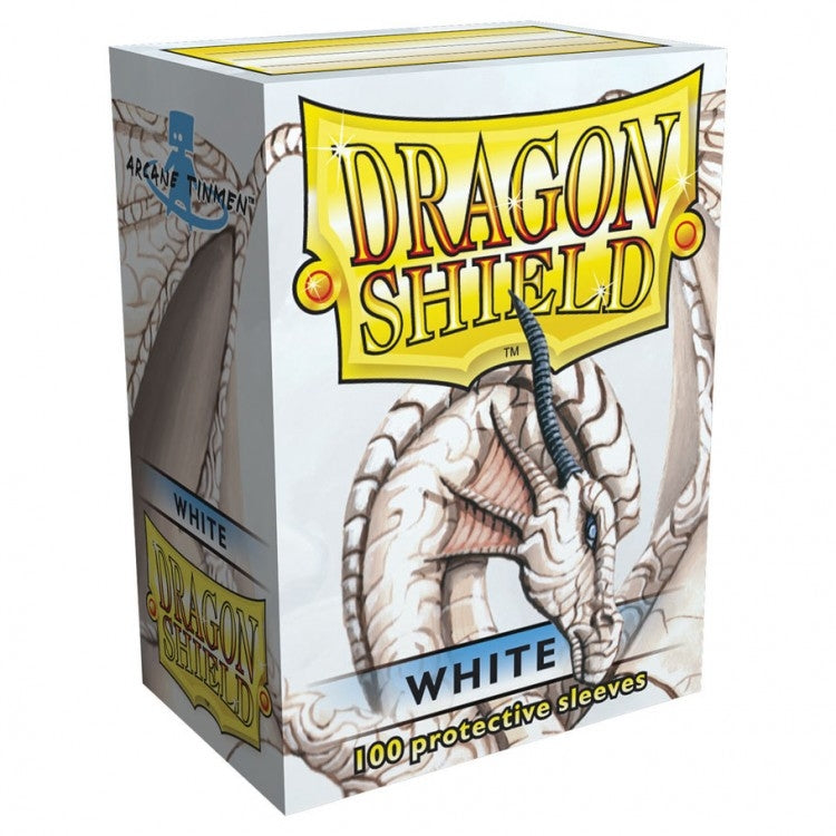 Image for Dragon Shield - White (100-Pack) - Card Sleeves