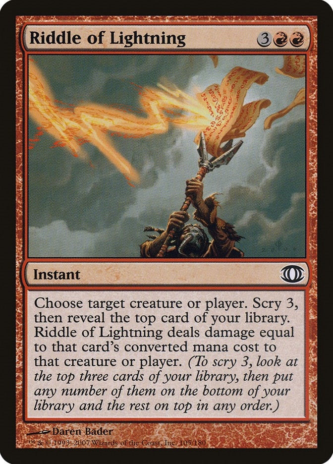 Image for Riddle of Lightning (105) (FUT) - Magic: The Gathering