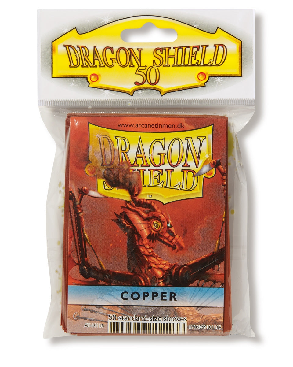 Image for Dragon Shield Classic - Copper (50-Pack) - Card Sleeves