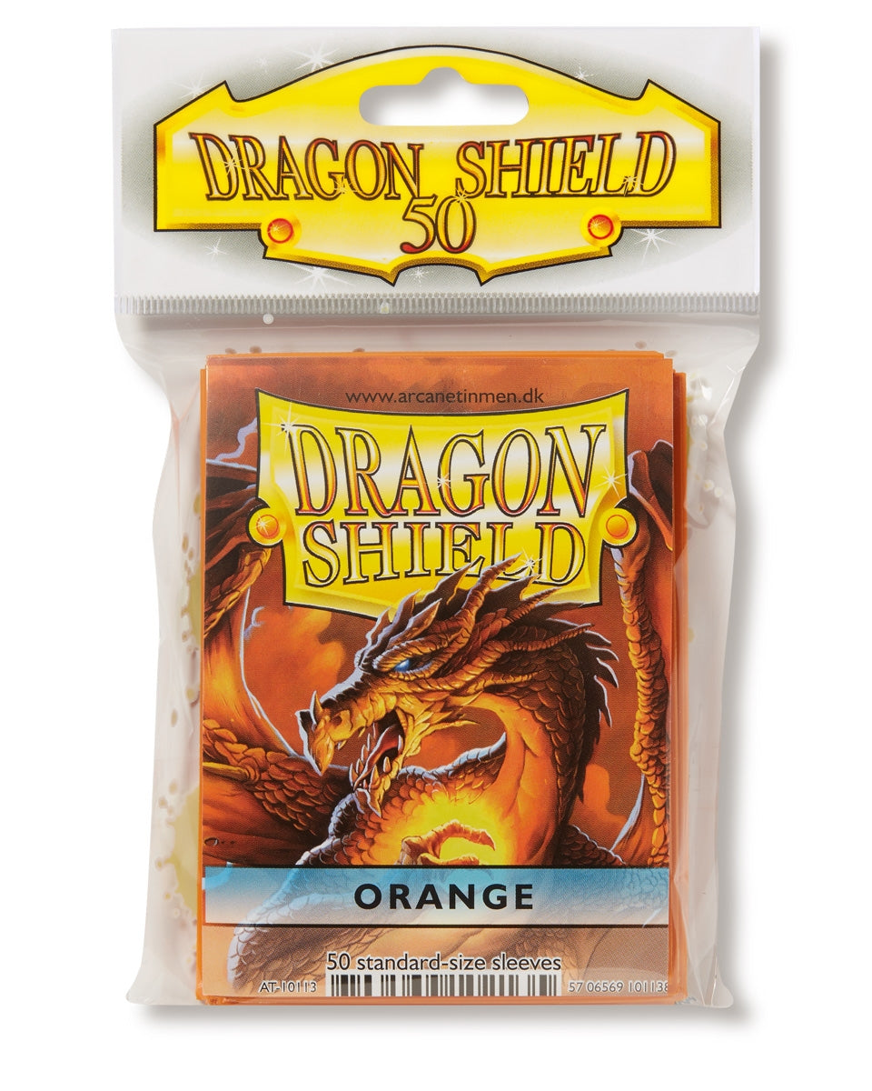 Image for Dragon Shield Classic - Orange (50-Pack) - Card Sleeves