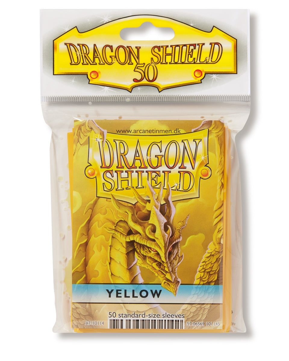 Image for Dragon Shield Classic - Yellow (50-Pack) - Card Sleeves