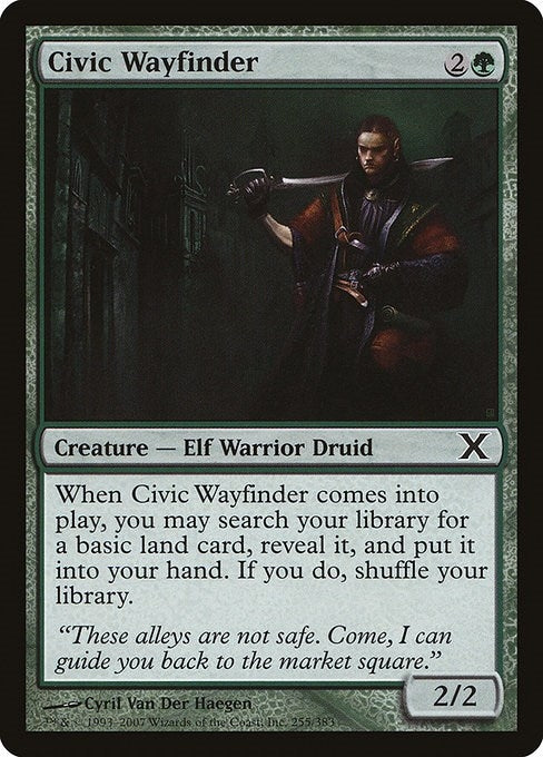 Image for Civic Wayfinder (255) (10E) - Magic: The Gathering