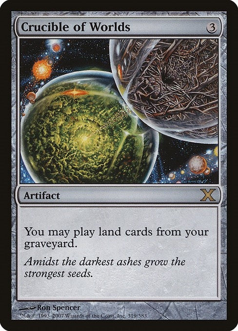 Image for Crucible of Worlds (319) (10E) - Magic: The Gathering