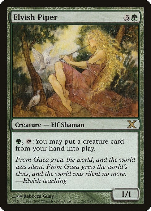 Image for Elvish Piper (262) (10E) - Magic: The Gathering