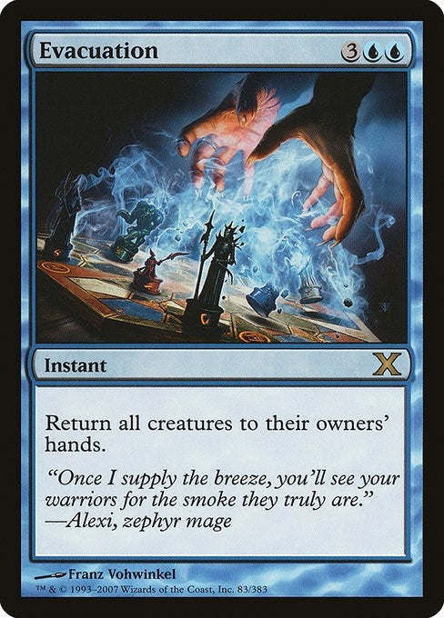 Image for Evacuation (83) (10E) - Magic: The Gathering