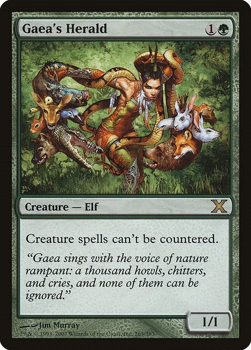 Image for Gaea's Herald (265) (10E) - Magic: The Gathering