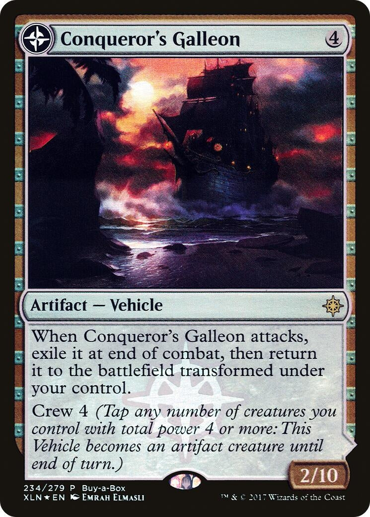 Image for Conqueror's Galleon (234) (BABP) - Magic: The Gathering