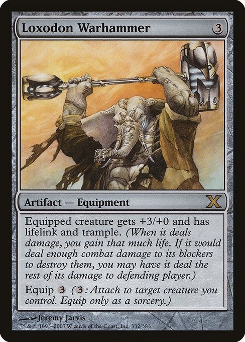 Image for Loxodon Warhammer (332) (10E) - Magic: The Gathering