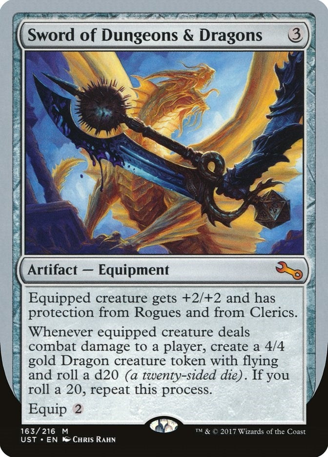 Image for Sword of Dungeons & Dragons (163) (UST) - Magic: The Gathering