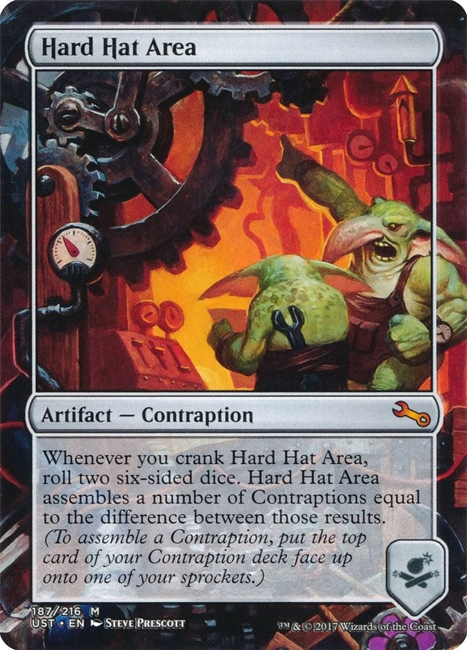 Image for Hard Hat Area (187) - Magic: The Gathering