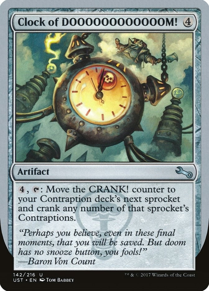 Image for Clock of DOOOOOOOOOOOOM! (142) (UST) - Magic: The Gathering