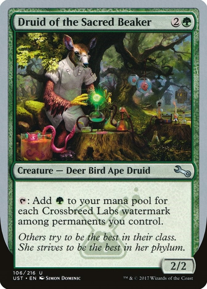 Image for Druid of the Sacred Beaker (106) - Magic: The Gathering