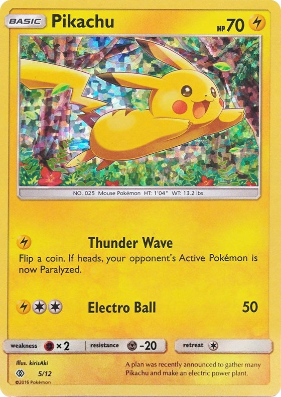 Image for Pikachu (005/012) (M17) - Pokemon