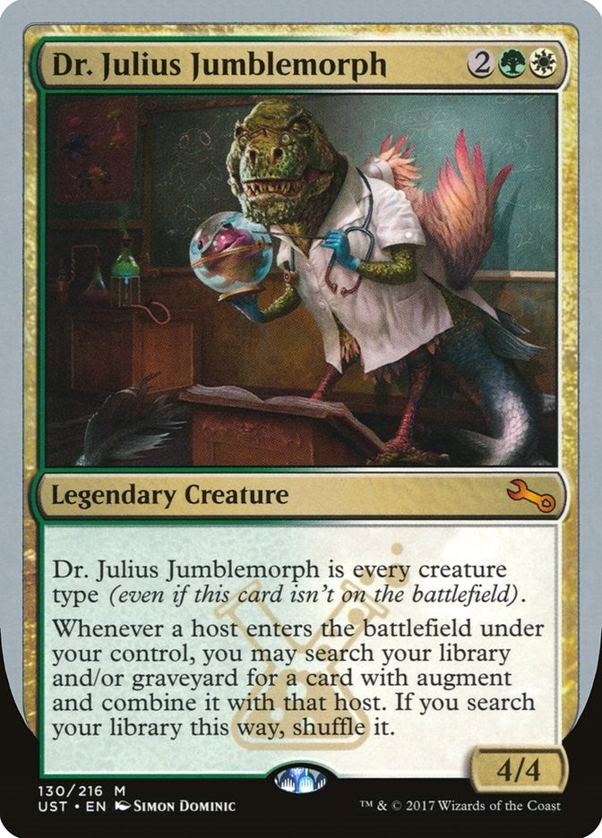 Image for Dr. Julius Jumblemorph (130) (UST) - Magic: The Gathering