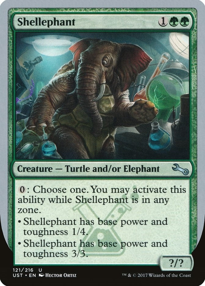Image for Shellephant (121) (UST) - Magic: The Gathering