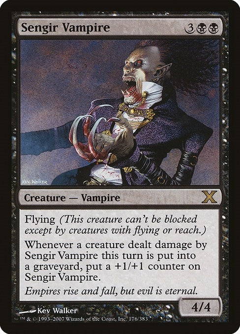 Image for Sengir Vampire (176) (10E) - Magic: The Gathering