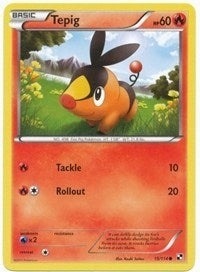 Image for Tepig 15/114 (Cosmos Holo) (015/114) (PR) - Pokemon