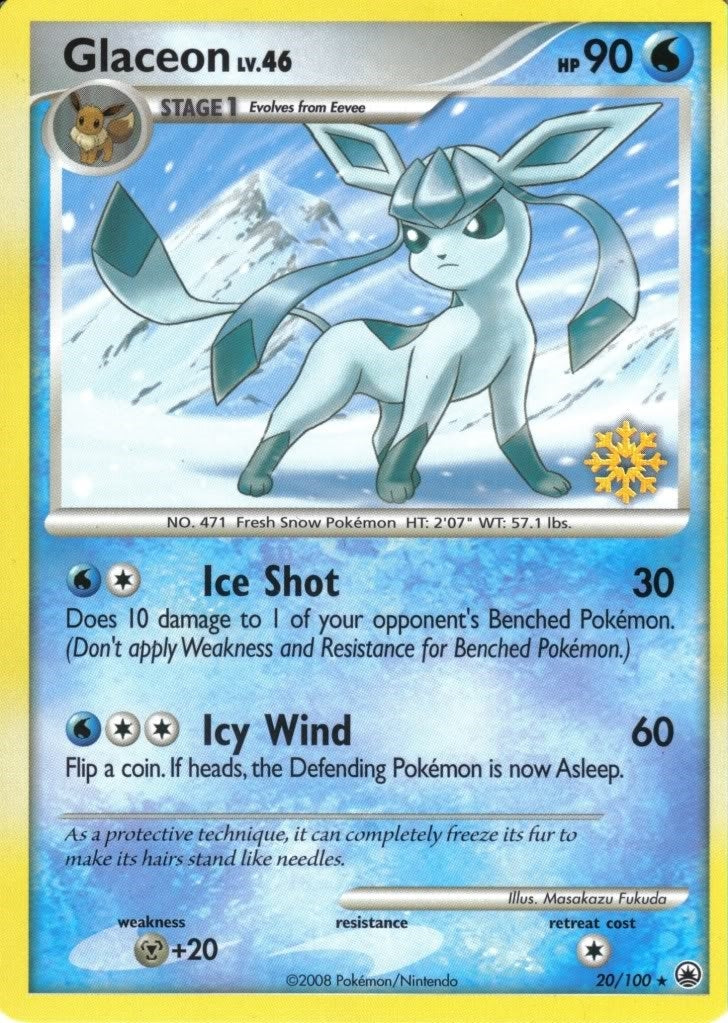 Image for Glaceon (020/100) (CCP) - Pokemon