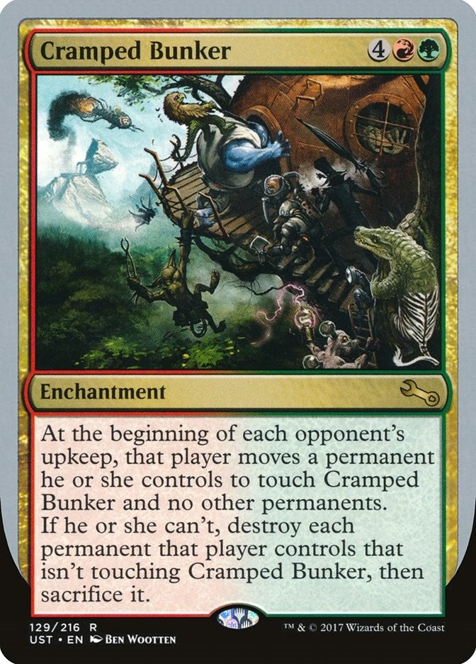 Image for Cramped Bunker (129) - Magic: The Gathering