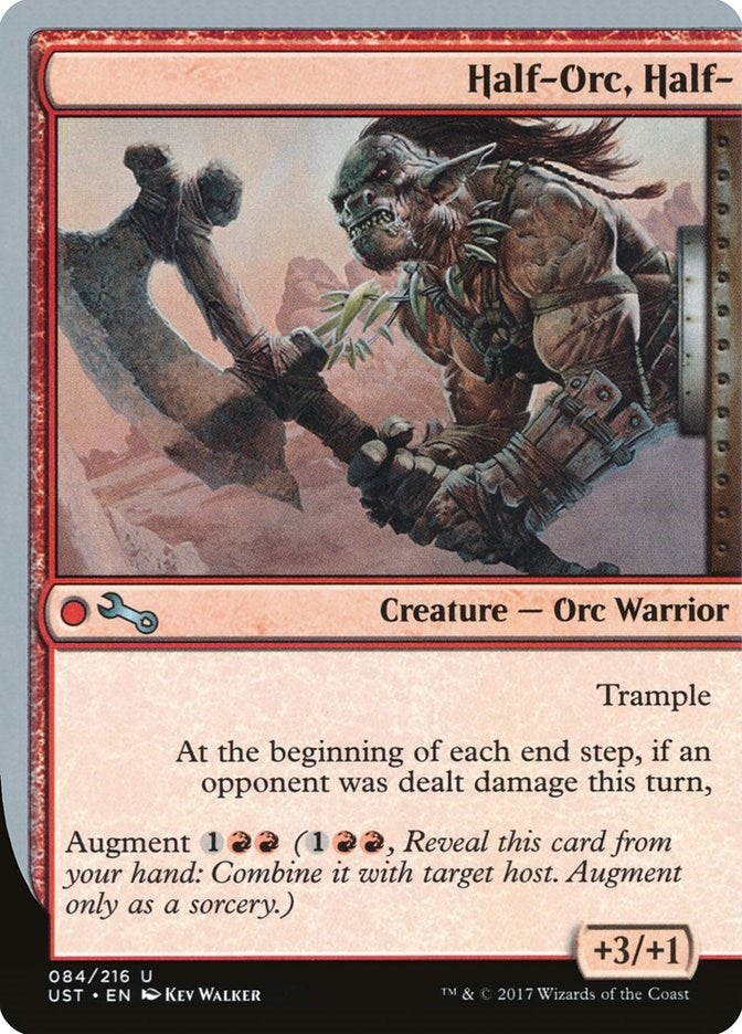 Image for Half-Orc, Half- (84) (UST) - Magic: The Gathering