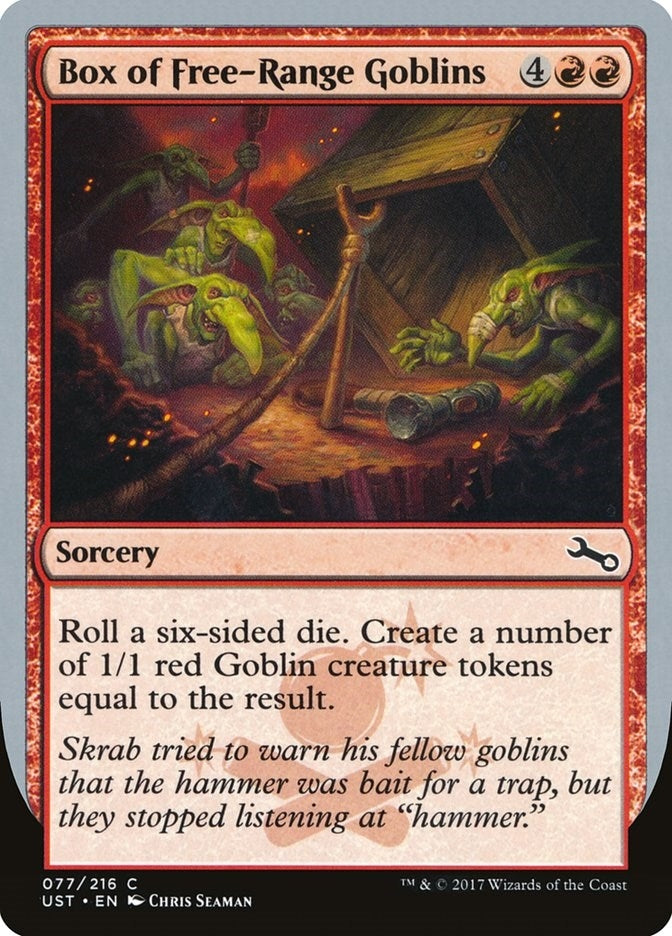 Image for Box of Free-Range Goblins (77) - Magic: The Gathering