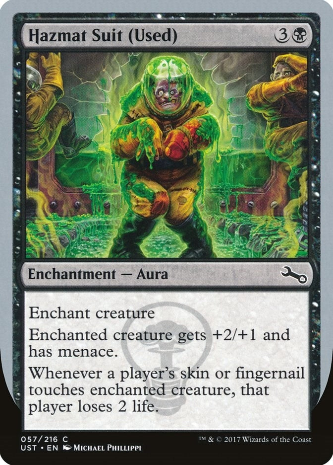 Image for Hazmat Suit (Used) (57) - Magic: The Gathering