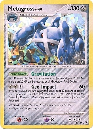 Image for Metagross - 7/147 (Cracked Ice Holo) (007/147) (BLE) - Pokemon