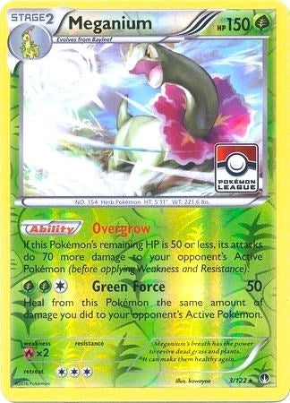 Image for Meganium - 3/122 (Pokemon League) (003/122) (PR) - Pokemon
