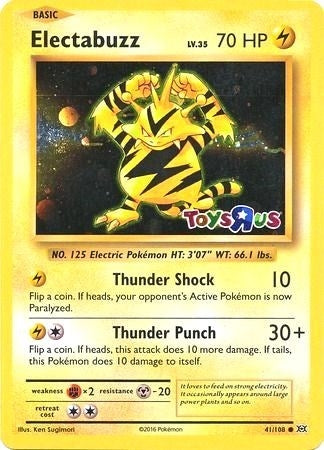 Image for Electabuzz - 41/108 (Toys R Us Promo) (041/108) (MCAP) - Pokemon