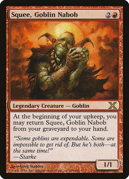 Image for Squee, Goblin Nabob (239) (10E) - Magic: The Gathering