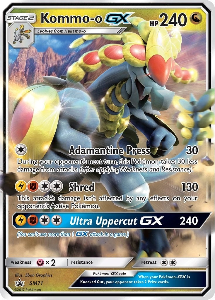 Image for Kommo-o GX - SM71 (SM71) (SMP) - Pokemon