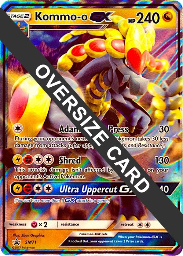 Image for Kommo-o GX - SM71 (SM Black Star Promo) (SM71) (PR) - Pokemon