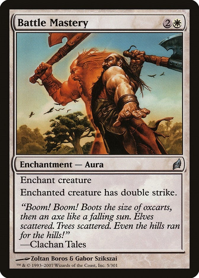 Image for Battle Mastery (5) - Magic: The Gathering