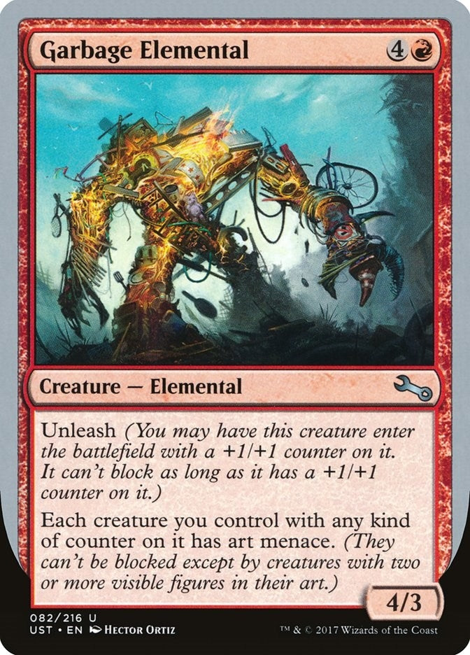 Image for Garbage Elemental (E) (82) - Magic: The Gathering