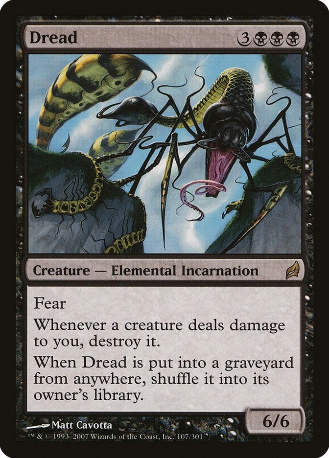 Image for Dread (107) - Magic: The Gathering