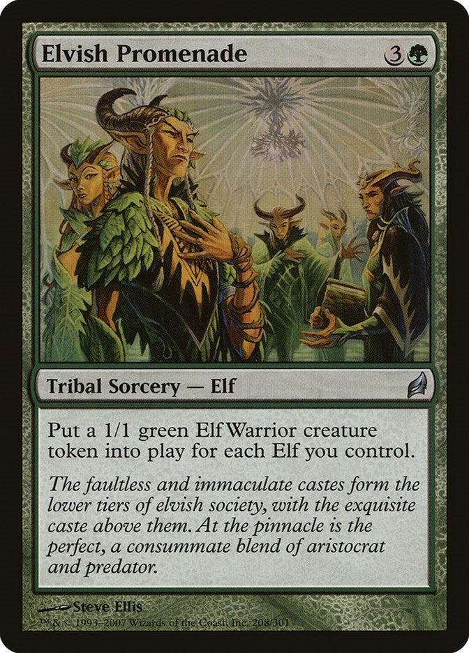 Image for Elvish Promenade (208) - Magic: The Gathering