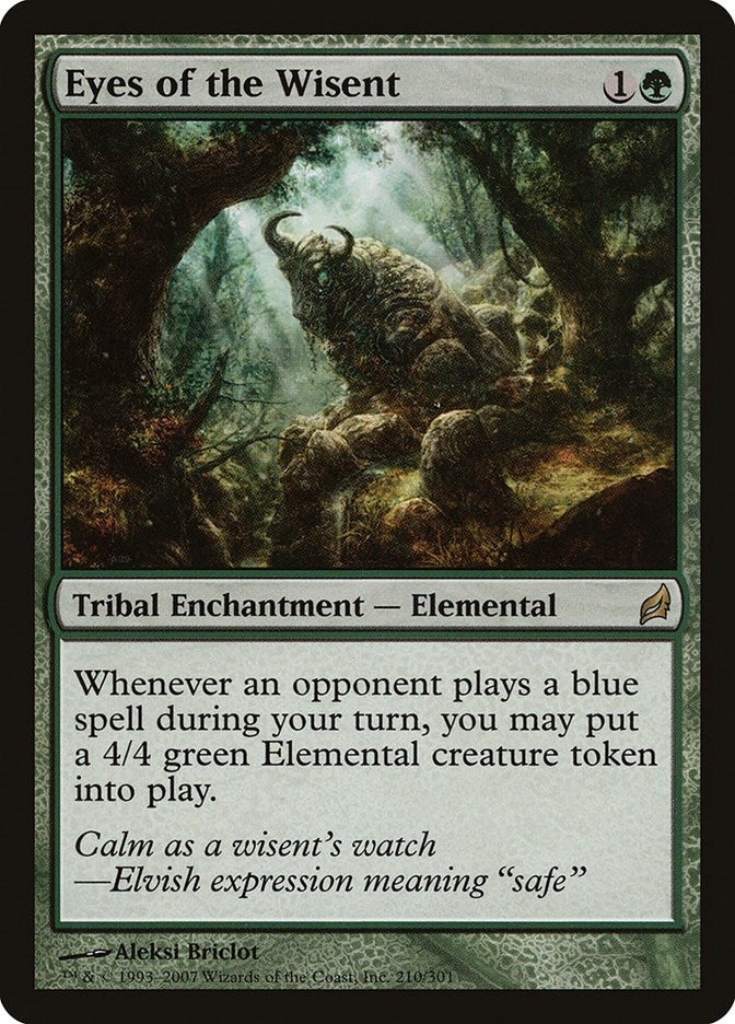 Image for Eyes of the Wisent (210) - Magic: The Gathering